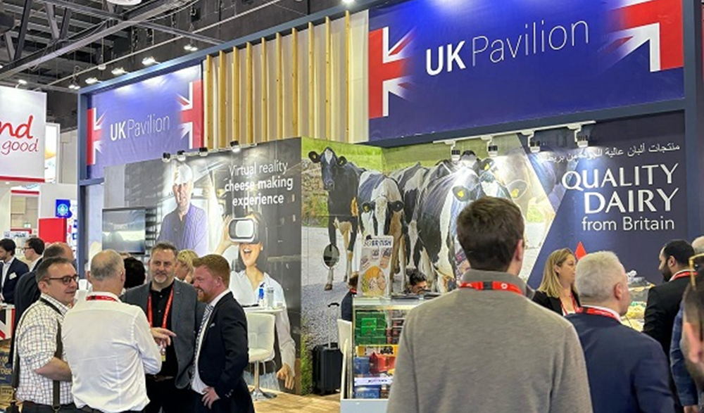 Gulfood AHDB Dairy stand